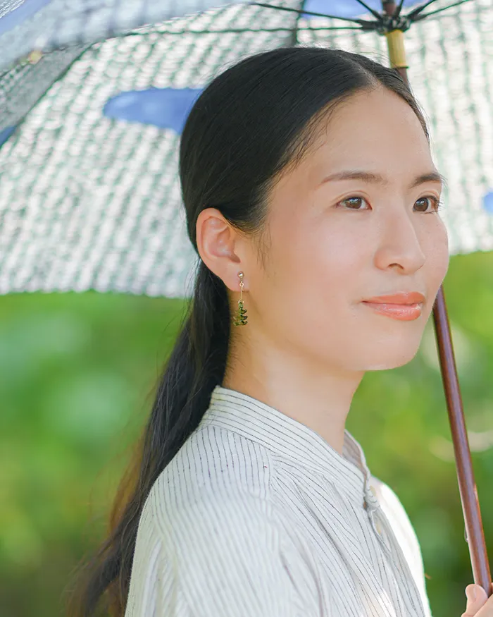 イヤリング 森4